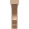 Ekena Millwork 3"W x 12"D x 12"H Thin Sheridan Rough Cedar Woodgrain TimberThane Corbel, Primed Tan CORUR03X12X12SHERCPR - alternate 3
